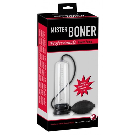 Помпа для пениса Mister Boner Professional - 25 см.